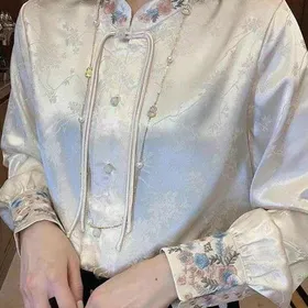 شومیز گلدوزی ساتن