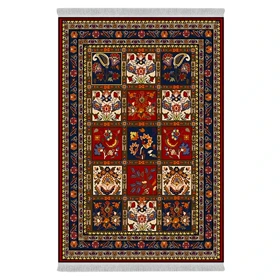فرشینه از جنس پارچه هازان مخمل ترک طرح سنتی و مدرن برند دفه کد DAMG642