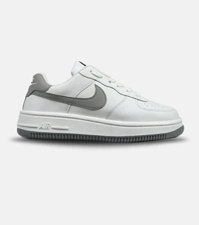 کفش مردانه و زنانه سفید طوسی NIKE AIR FORCE