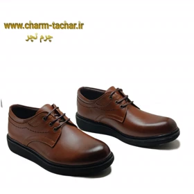 کفش طبی مردانه چرم طبیعی کد si 774