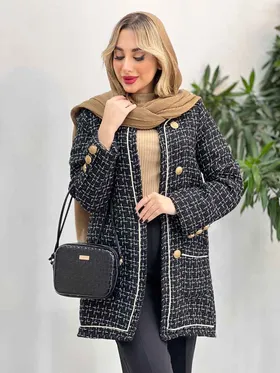 کت شنل مغزی دوزی