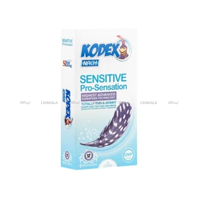 کاندوم کدکس مدل Sensitive Pro-Sensation بسته 12 عددی