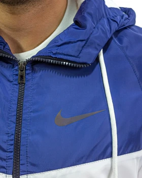 سویشرت مردانه بادگیر بارانی مدل نایک رنگ آبی کد 47540