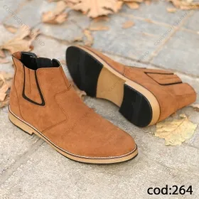 نیم بوت مردانه چرم اشبالت