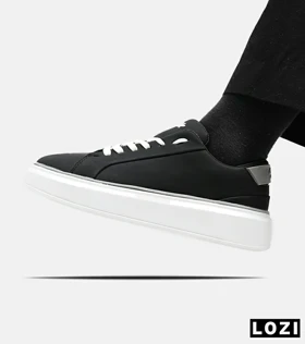 کفش اسنیکرزمردانه مشکی PULL & BEAR