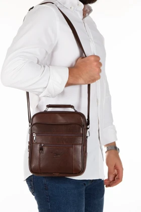 کیف دوشی مردانه cerff-leather-clup cerff-leather-clup