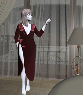مقمیس روبدوشامبر black arghavan