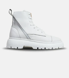 نیم بوت چرمی مردانه سفید Timberland مدل 5942