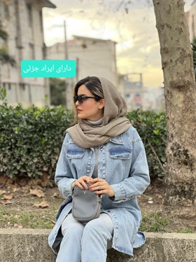 مانتو جین بلند ( دارای ایراد جزئی )