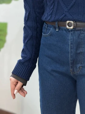 شلوار جین واید کات رزا