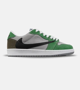 کتانیمردانه و زنانه سبز طوسی مشکی نایک تراویس اسکات مدل 9272