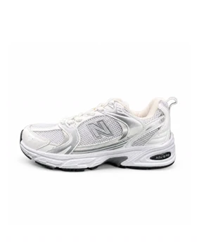 کتانی مردانه مدل نیوبالانس 530 سفید طوسی (کیفیت درحد مستر) New Balance