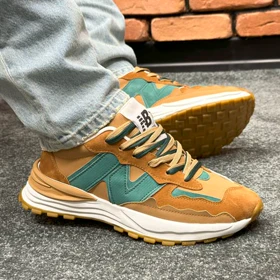 کتانی اسپرت مردانه مدل نیوبالانس NEW BALANCE رنگ کرم