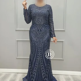 پیراهن بلند لونا 7076