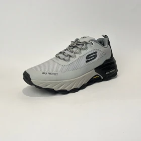 کفش راحتی اسکیچرز مدل مکس پروتکت طوسی روشن