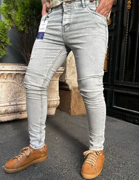 شلوار جین صخره ای فول کش فوق العاده خفن و جدید