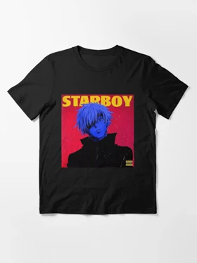 تیشرت the weeknd طرح استاربوی کد 171322