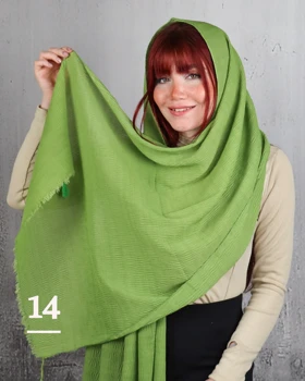 شال تافته پلیسه بیوتی زنانه 0832