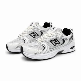 کتانی مردانه مدل نیوبالانس 530 سفید مشکی (کیفیت درحد مستر) New Balance