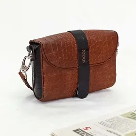 کیف دورنگ مرینا چرم طبیعی
