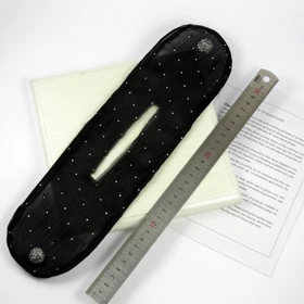 بامتل مو زنانه مدل فر گوجه ای کد 3155