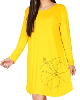 پیراهن گل شیپوری زنانه