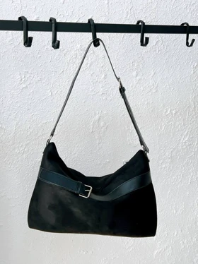 کیف جیر کمربندی 21222 (مشکی)