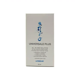 محلول لنز یونیورسال پلاس Universale Plus 50 ML(انقضا 2025/09)