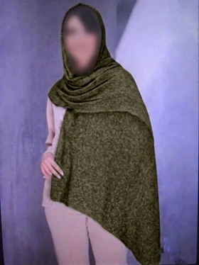 شال پلیسه برشکا واداتی کد315