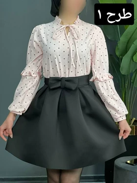 شومیز آستین چین کد 1509