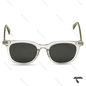 عینک آفتابی پرادا R2801-6 زنانه دسته زیتونی فریم شیشه ای Prada-10042-U