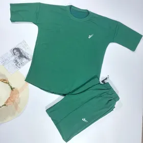 ست تیشرت و شلوار زنانه کد 1208
