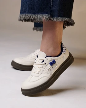 کتانی زنانه مدل ونس گربه پاپیون (برند نونا)