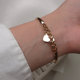 بنگل ژوپینگ مدل کارتیر آویز قلب کد 308