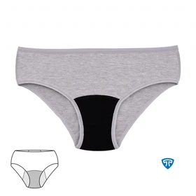 شورت پد تاپیک بسته 6عددی ملانژ