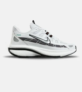 کفش کتانی مردانه و زنانه سفید طوسی نایک NIKE P-6000 مدل 7388