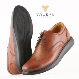 کفش روزمره مردانه چرم یلسان مدل گرشا کد 531-GF