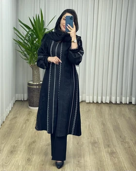 مانتو مزونی ژاکارد