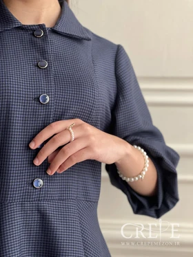 پیراهن یقه شکاری