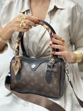 کیف صندوقی آدلاید (ال وی قهوه ای)