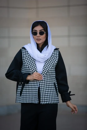 پالتو فوتر پیل دوپل (مشکی)