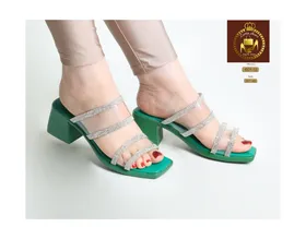 صندل نگینی طلقی طبی مجلسی زنانه 601-12
