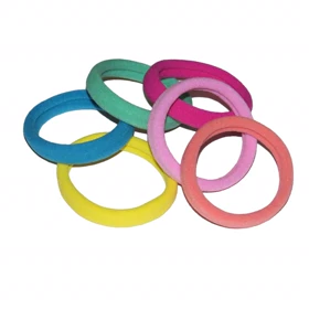 کش مو زنانه مدل حوله ای کد G_Lnd_209 بسته 6 عددی