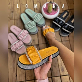 صندل چرم و نگین