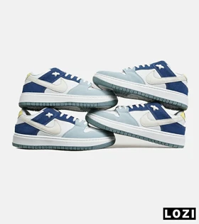 کفش مردانه و زنانه آبی سفید NIKE SB