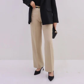 شلوار زنانه کرپ راسته ماتیلدا (Matilda) سین استایل