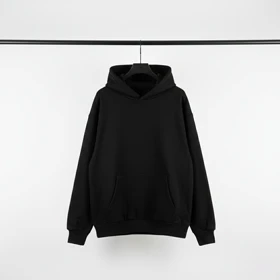 هودی مشکی JUSDT HODIE ( ضخیم و گرم بالا)