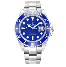 ساعت رولکس زنانه ساب مارینر سیلور صفحه آبی