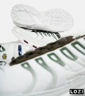 کفش کتانی مردانه و زنانه سفید سبز NIKE AirMax Plus TN Ultra مدل 7168