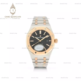 ساعت مچی اودمار پیگه اتوماتیک بند سیلور رزگلد Audemars Piguet